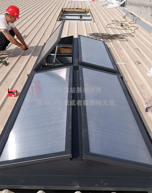 兰州王老吉生产车间紫阳排烟天窗