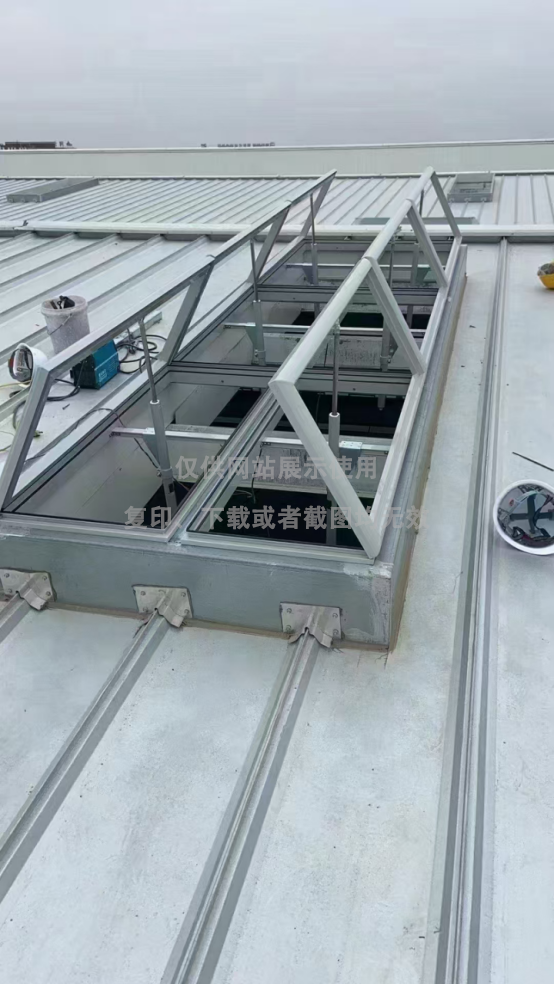 静宁苹果库紫阳排烟天窗