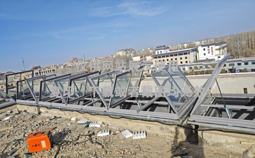 敦煌博物馆紫阳排烟天窗